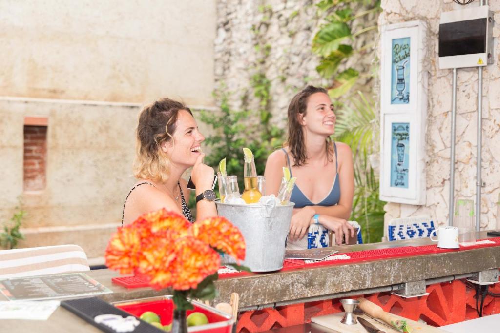 Nápoje v ubytování República Hostel Cartagena