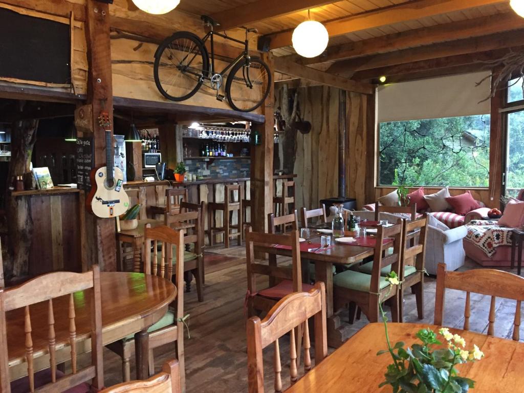 Restaurace v ubytování Lodge Colbún