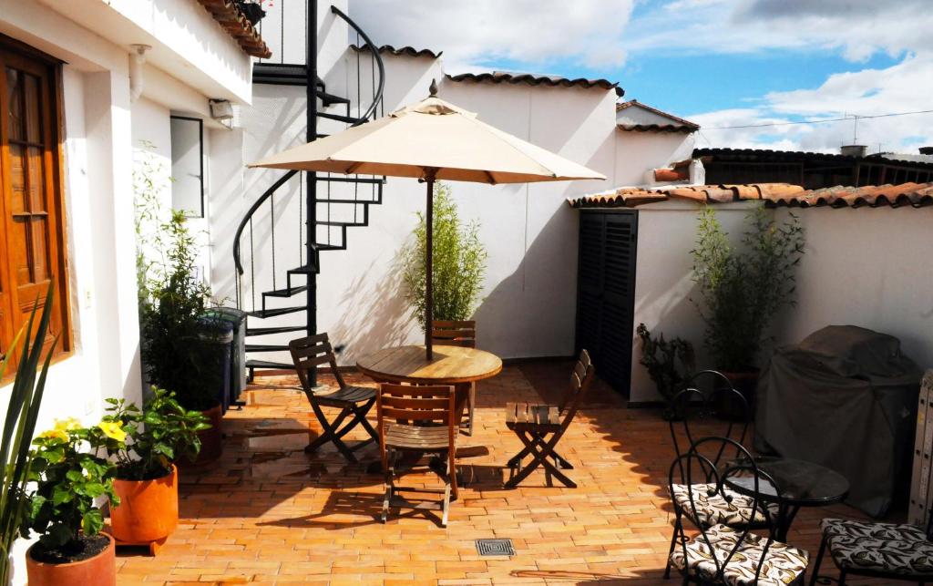 Balkón nebo terasa v ubytování Arche Noah Boutique Hostel