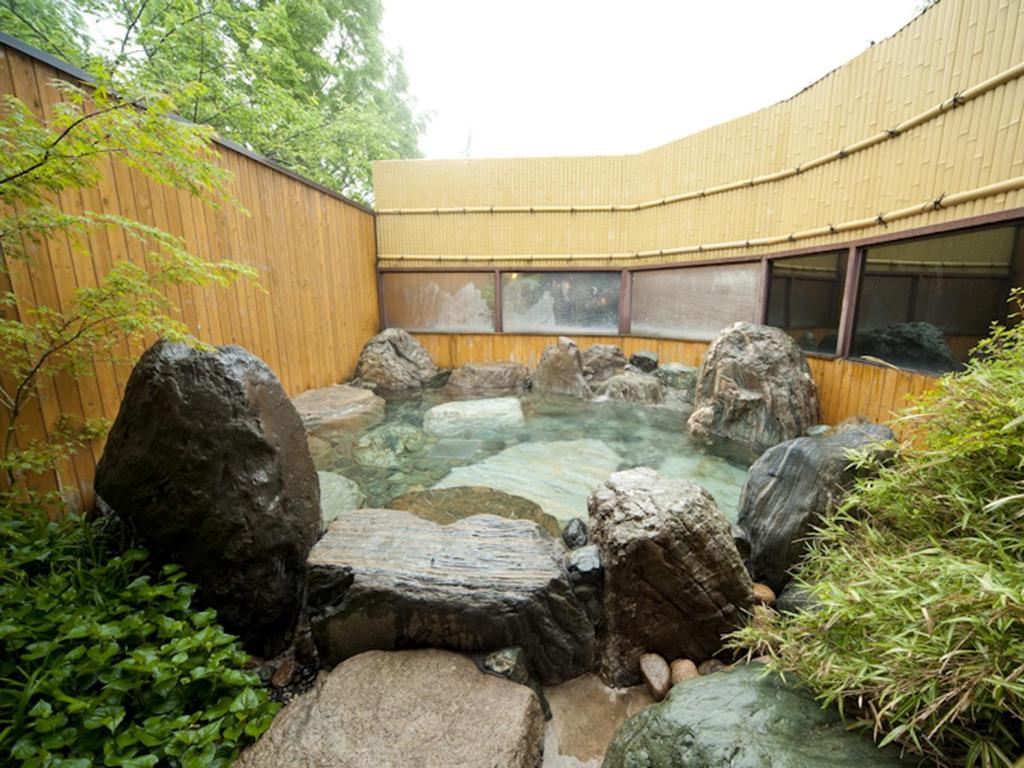 Posezení v ubytování Megahira Onsen Quelle Yoshiwa