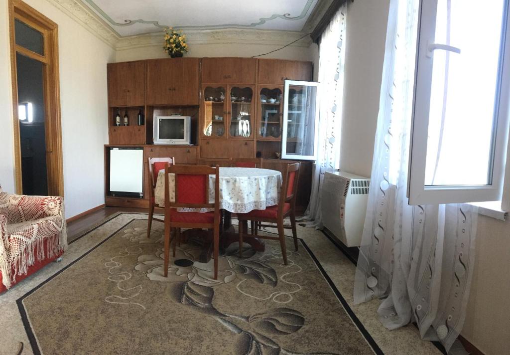 Posezení v ubytování Hause
