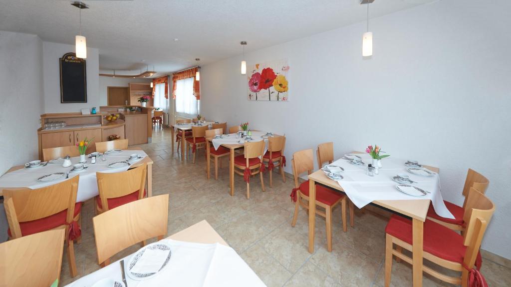 Restaurace v ubytování Alpha Apparthotel leipzig-Rötha