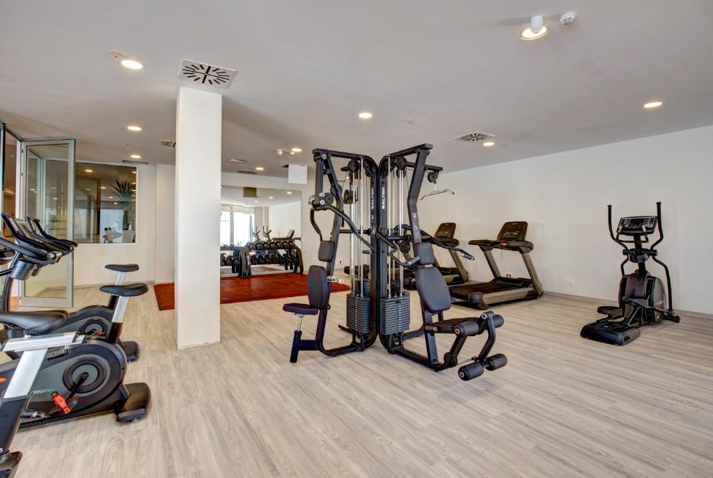 Fitness centrum a/nebo fitness zařízení v ubytování SBH Maxorata Resort