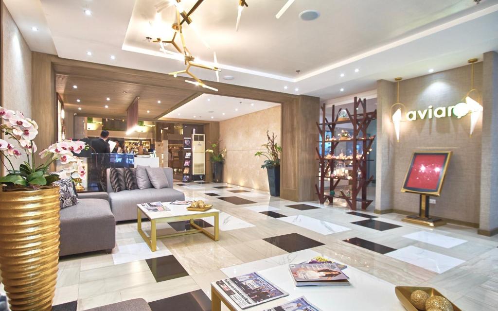 Posezení v ubytování J7 Hotel