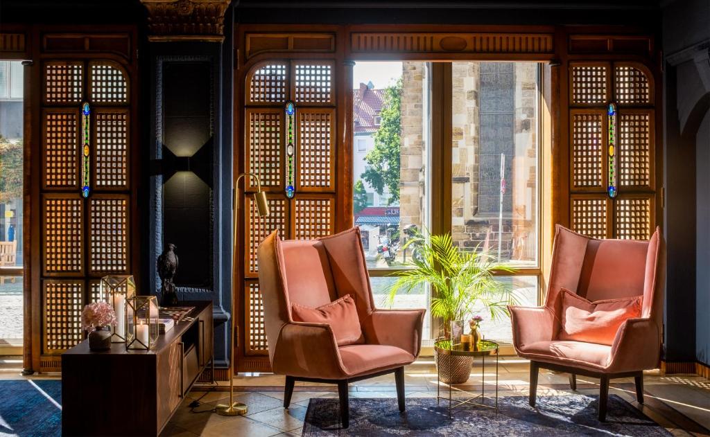 Posezení v ubytování Van der Valk Hotel Hildesheim