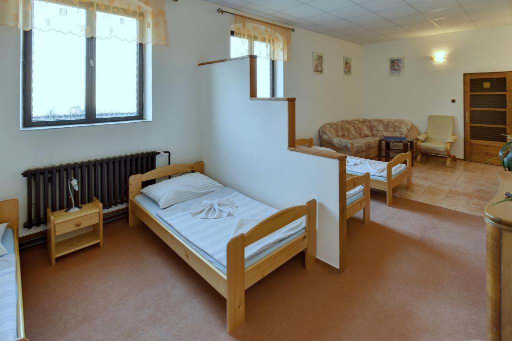 Posezení v ubytování Hotel Kovarna
