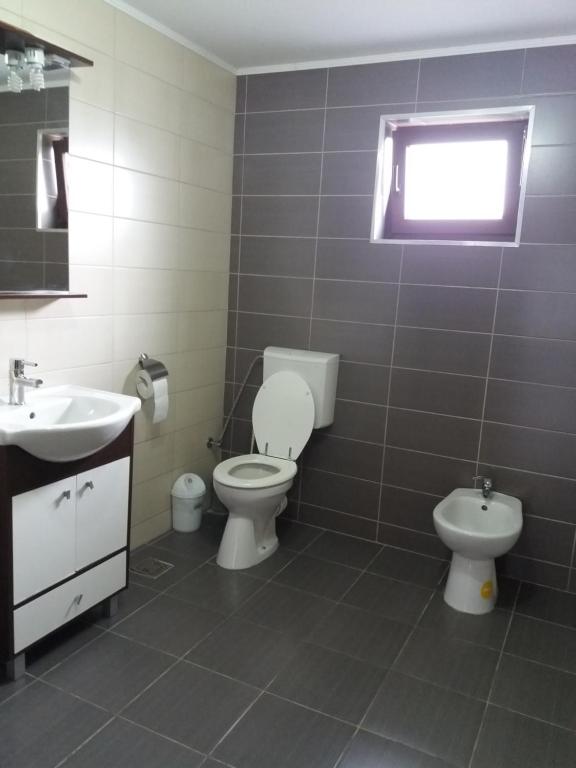 Koupelna v ubytování Vila Aloman