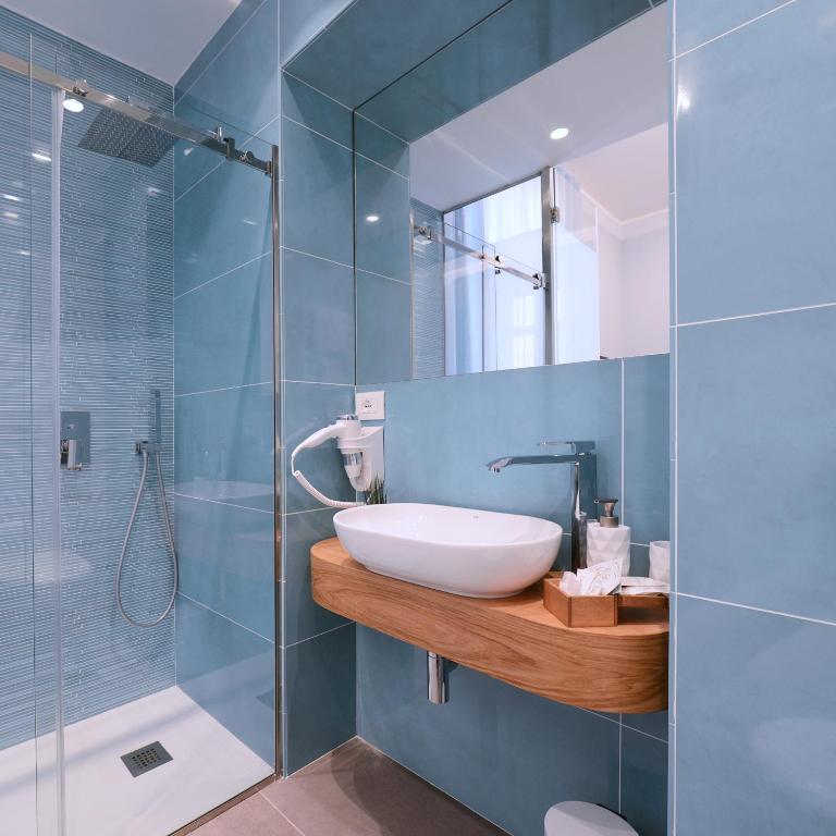 Kúpeľňa v ubytovaní In Centro B&B