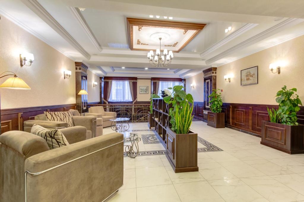 Posezení v ubytování Bishkek Centrum Hotel
