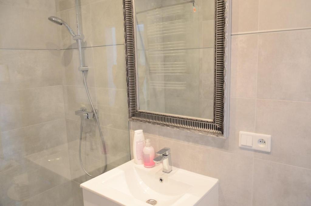 Kúpeľňa v ubytovaní Multi Apartment Łąkowa 18/13