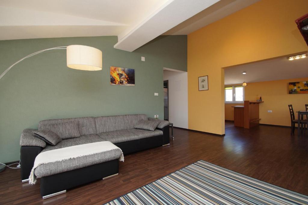 Posezení v ubytování Apartment Ka3