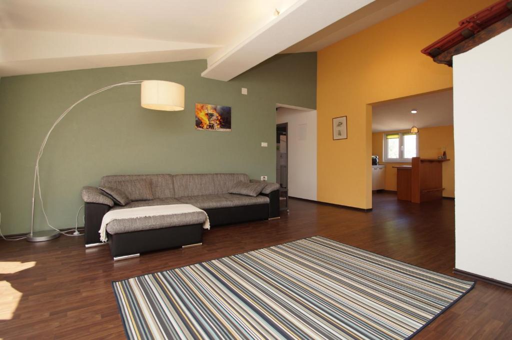 Posezení v ubytování Apartment Ka3