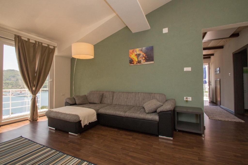 Posezení v ubytování Apartment Ka3