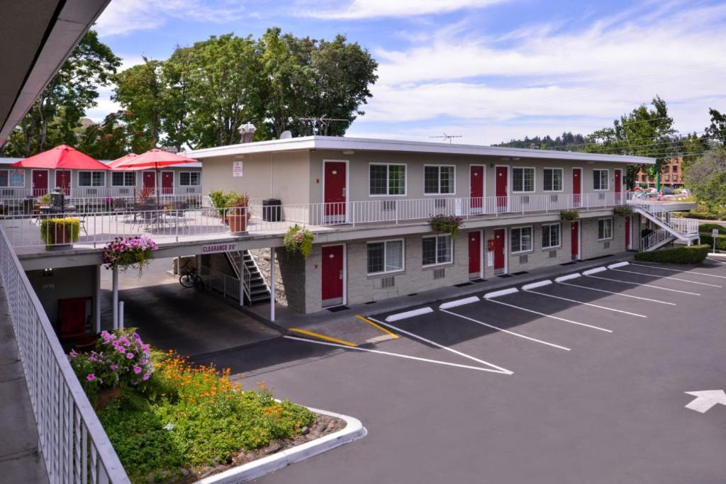Budova, kde se motel nachází