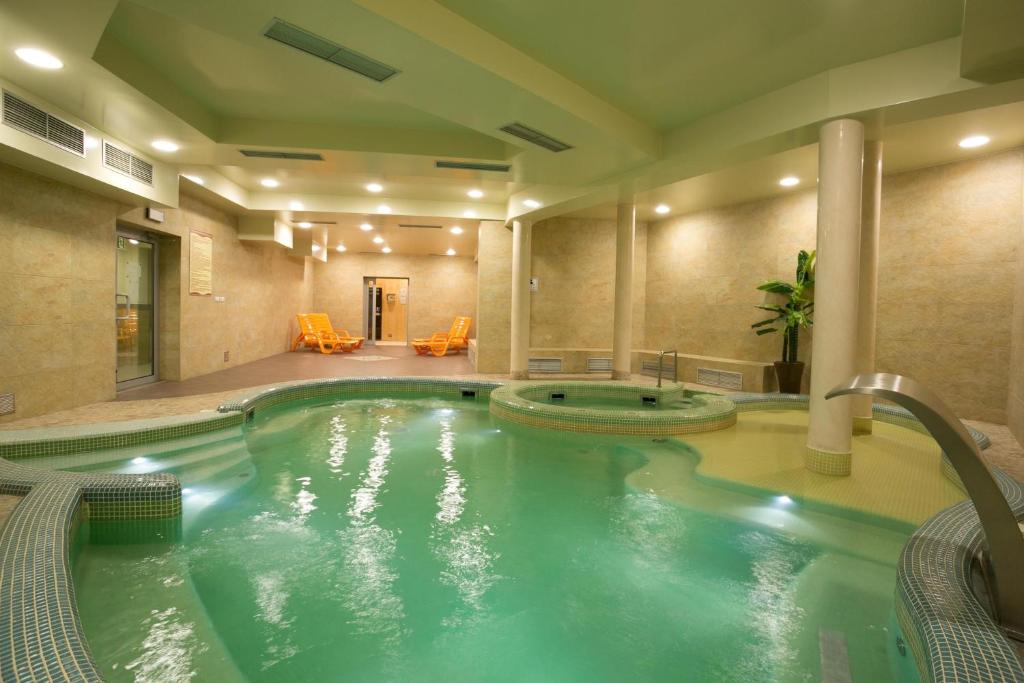 Bazén v ubytovaní VIP Apartamenty Gorące Źródła alebo v jeho blízkosti