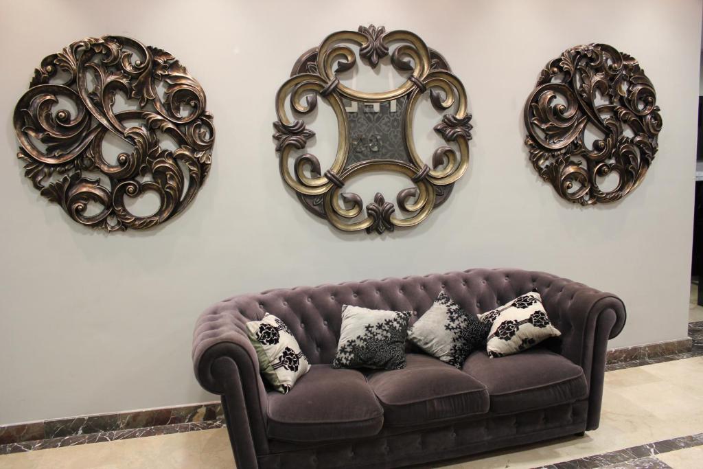 Posezení v ubytování Hospedium Hotel Vittoria Colonna