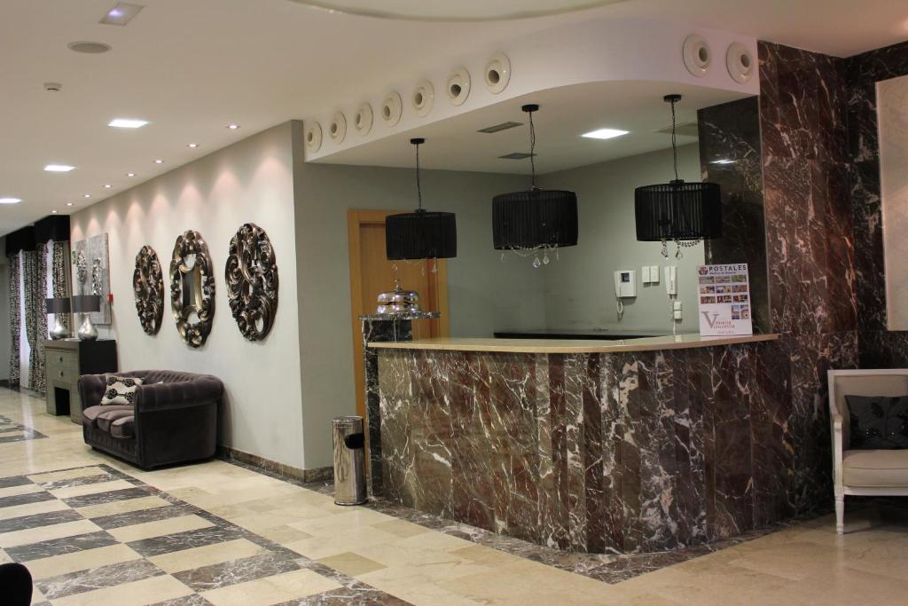 Vstupní hala nebo recepce v ubytování Hospedium Hotel Vittoria Colonna