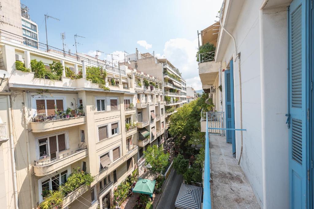Budynek, w którym mieści się apartament