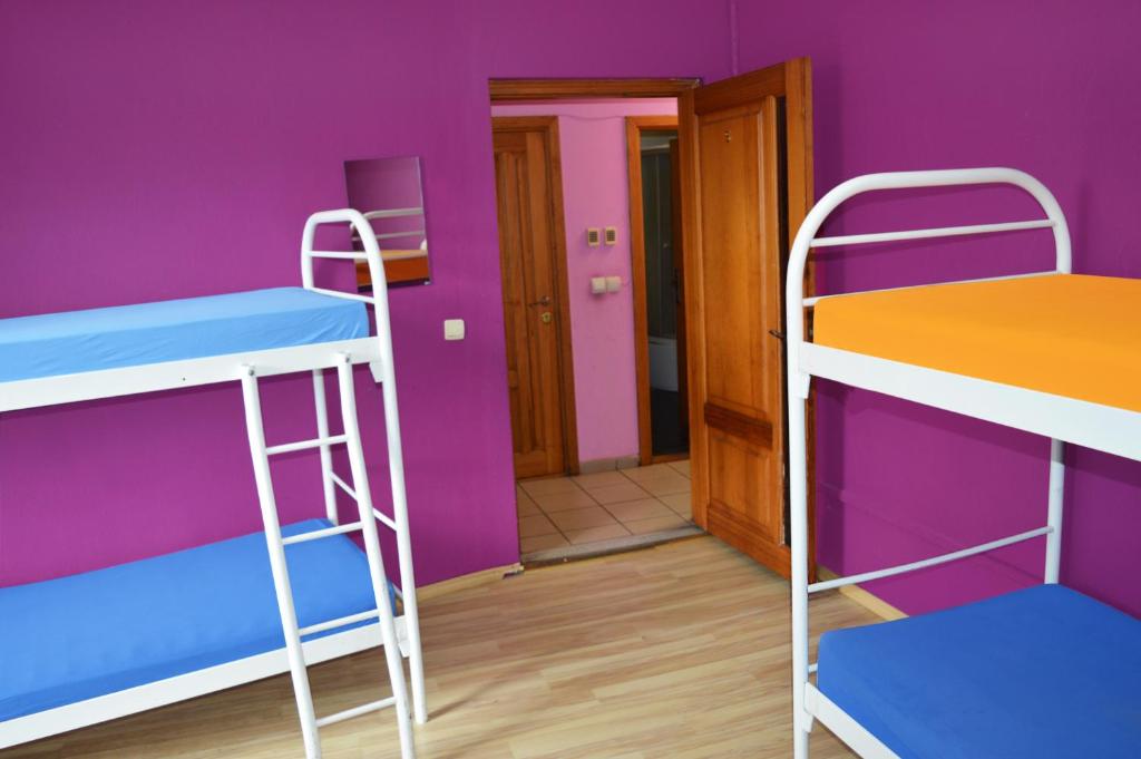 Postel nebo postele na pokoji v ubytování City Center Hostel