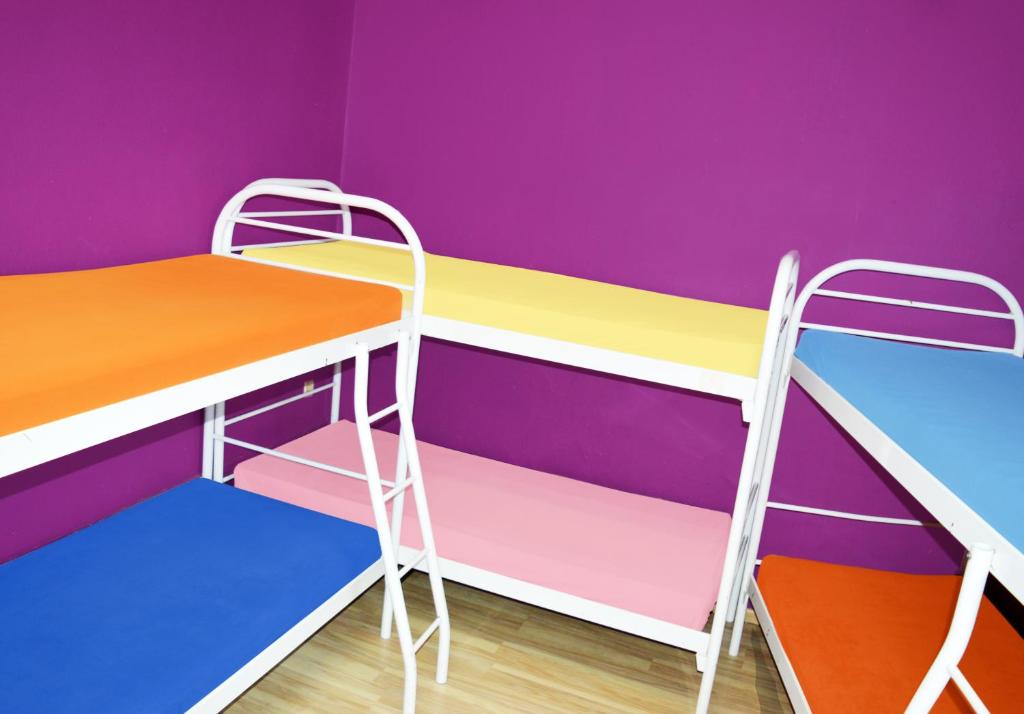 Postel nebo postele na pokoji v ubytování City Center Hostel