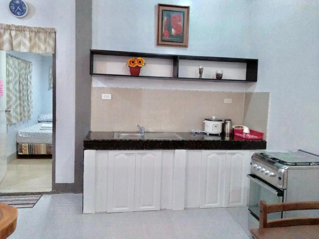 Kuchyň nebo kuchyňský kout v ubytování Calunsag Residence