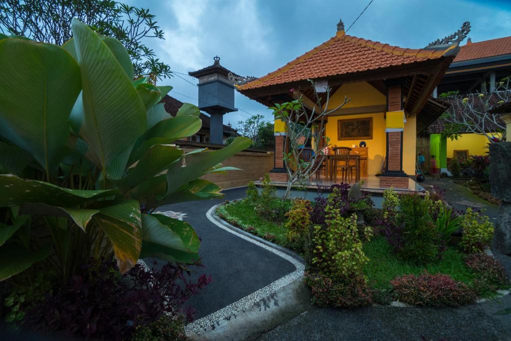 Zahrada ubytování Omank Agus Homestay
