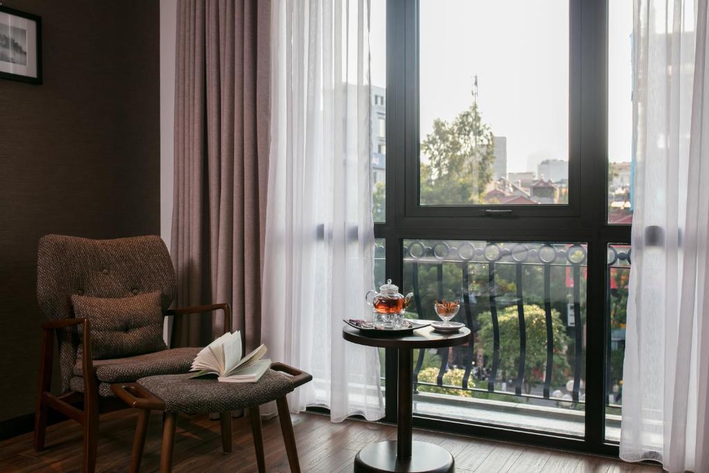 Posezení v ubytování Grandiose Hotel & Spa