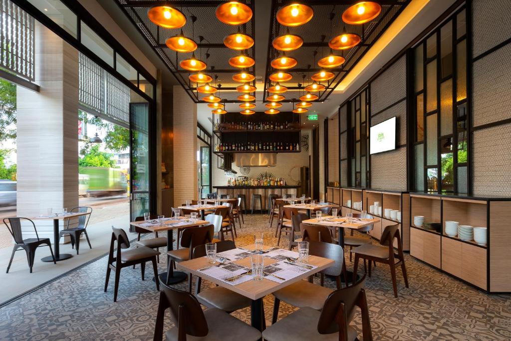 Restaurace v ubytování ibis Styles Siem Reap