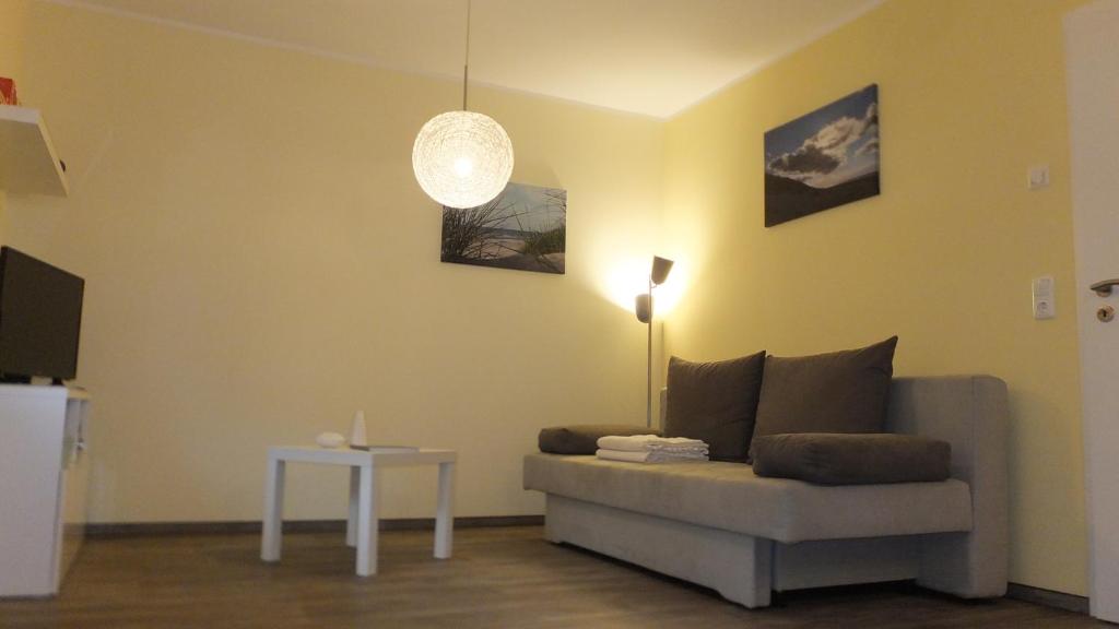 Posezení v ubytování Ferienwohnung "Schonzeit"