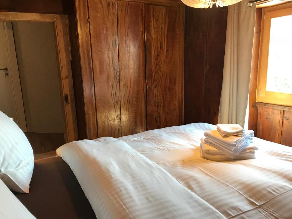 Postel nebo postele na pokoji v ubytování La Grande Maison