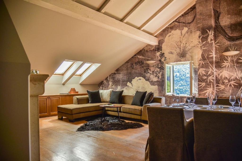 Posezení v ubytování Hotel Draga di Lovrana