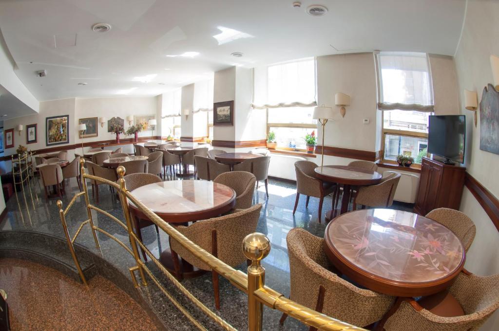 Posezení v ubytování Hotel Bristol