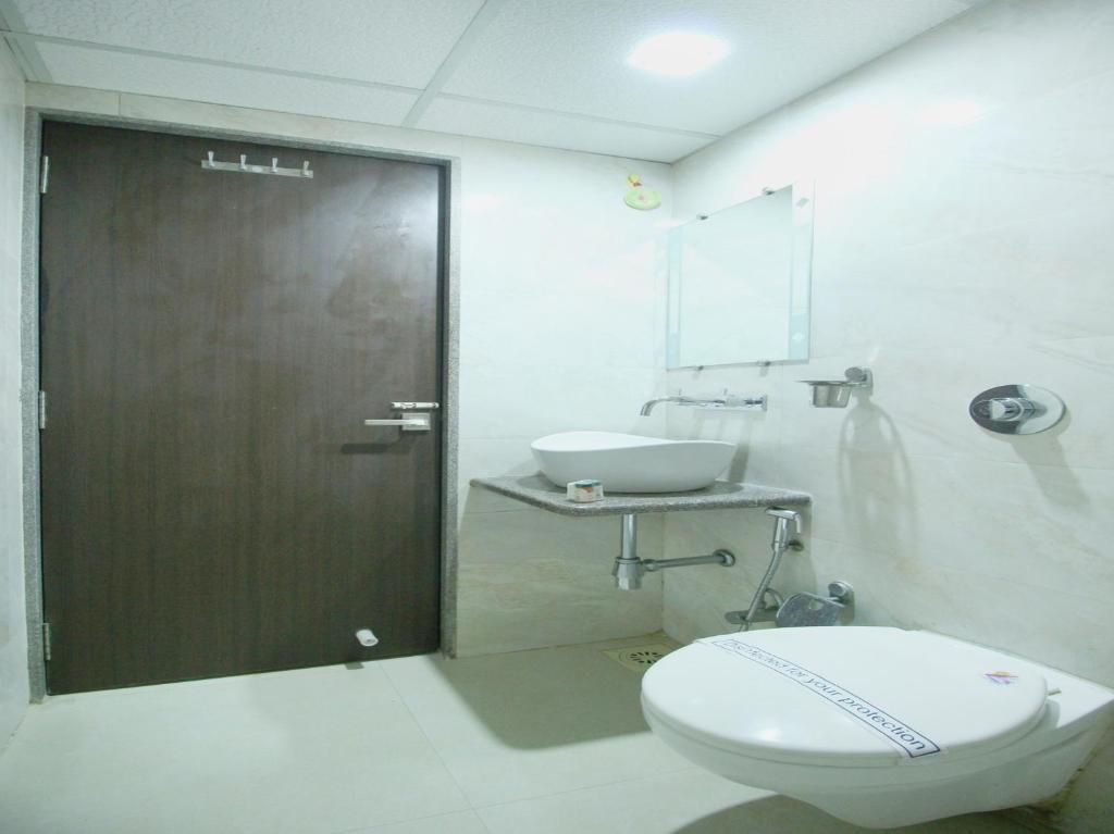 Koupelna v ubytování Hotel Furaat Inn