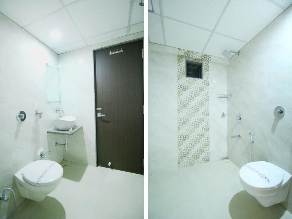 Koupelna v ubytování Hotel Furaat Inn