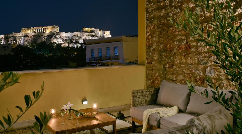 Posedenie v ubytovaní Thission Luxury Homes & SPA by K&K
