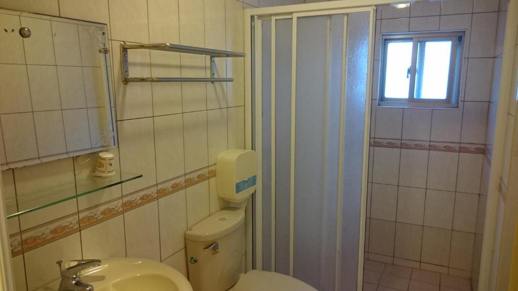 Koupelna v ubytování Umin Chu Inn