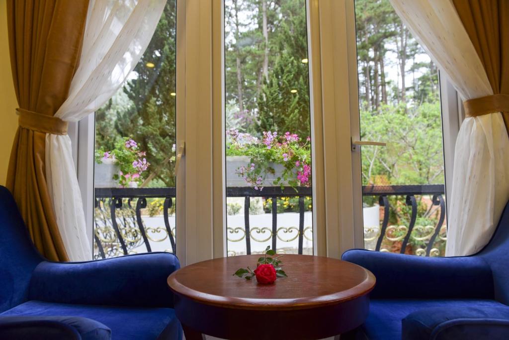 Balkón nebo terasa v ubytování TTR Joy Apart' Hotel
