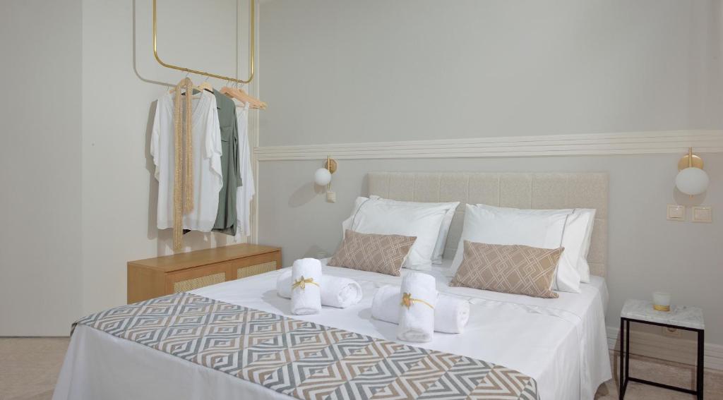 Posteľ alebo postele v izbe v ubytovaní Thission Luxury Homes & SPA by K&K