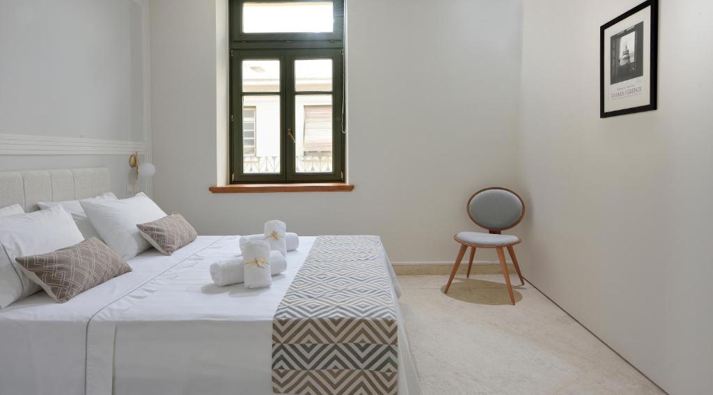 Posteľ alebo postele v izbe v ubytovaní Thission Luxury Homes & SPA by K&K