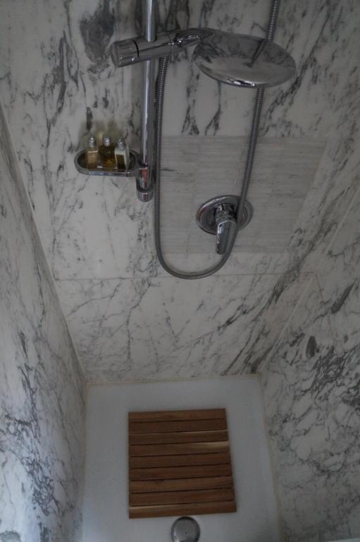 Koupelna v ubytování Palazzo Bernardini B & B