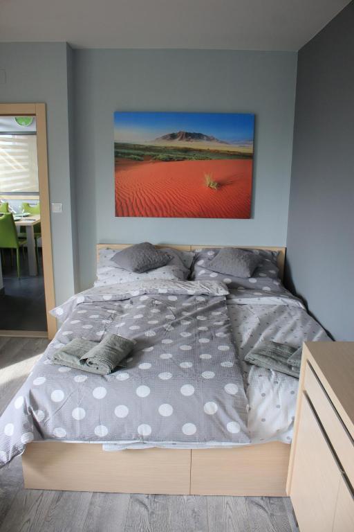 Postel nebo postele na pokoji v ubytování Apartments Severka