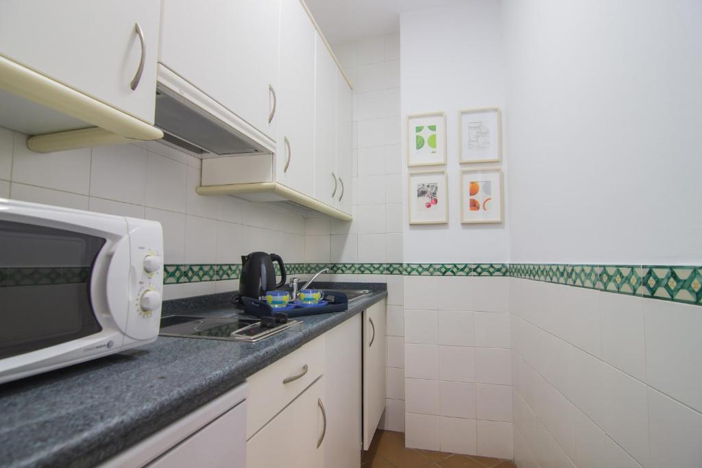 Kuchyňa alebo kuchynka v ubytovaní Apartamentos Boutique Vida