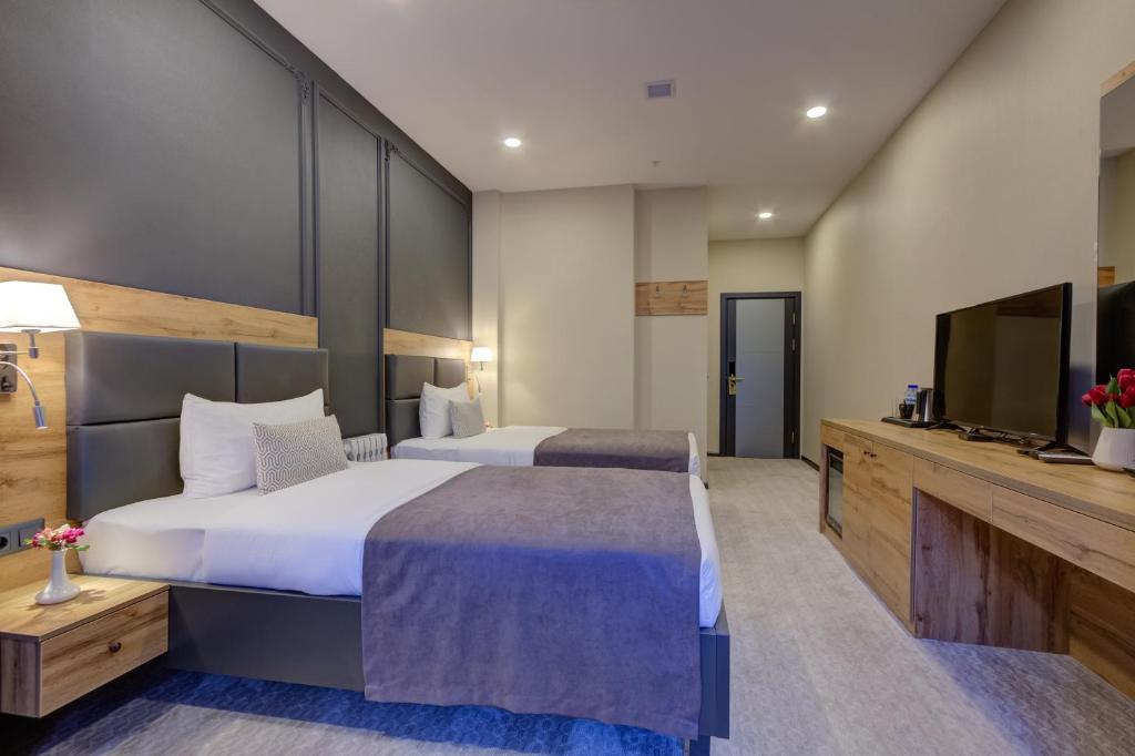 Aurum hotel - Standard Twin Room With Garden View