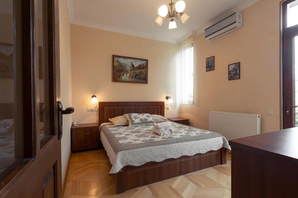 Postel nebo postele na pokoji v ubytování Heyvany