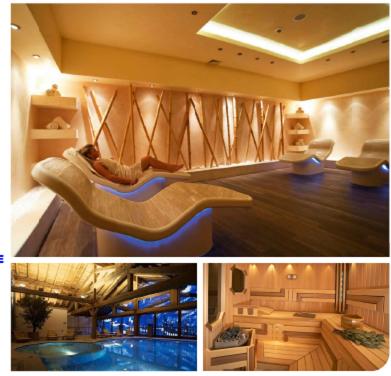 Bazén v ubytování Caminetto Mountain Resort nebo v jeho okolí