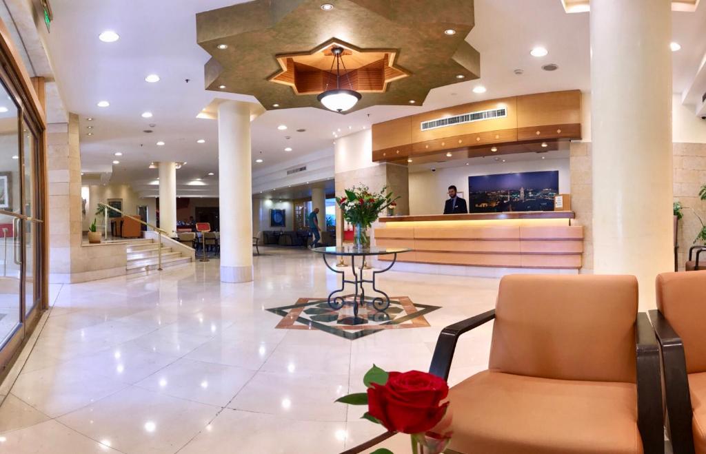 Vstupní hala nebo recepce v ubytování Ambassador Hotel
