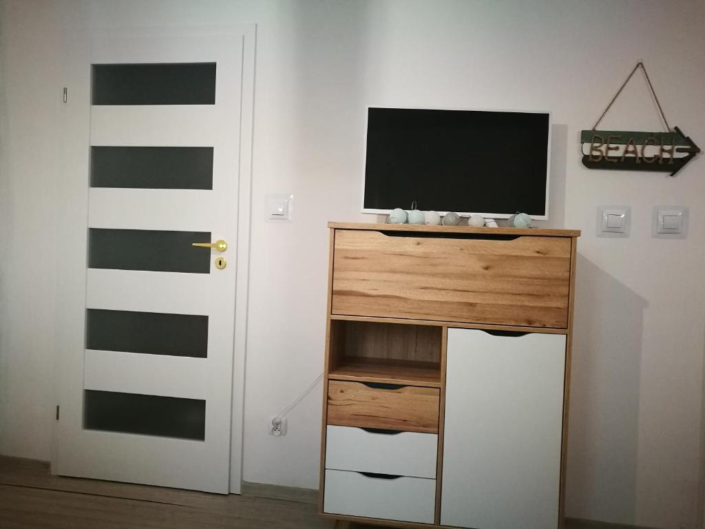Kuchyňa alebo kuchynka v ubytovaní Dom nad Wigrami