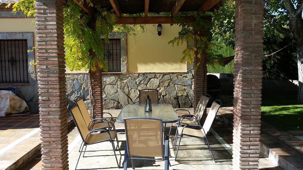 Patio alebo iná vonkajšia časť ubytovania El Nogal