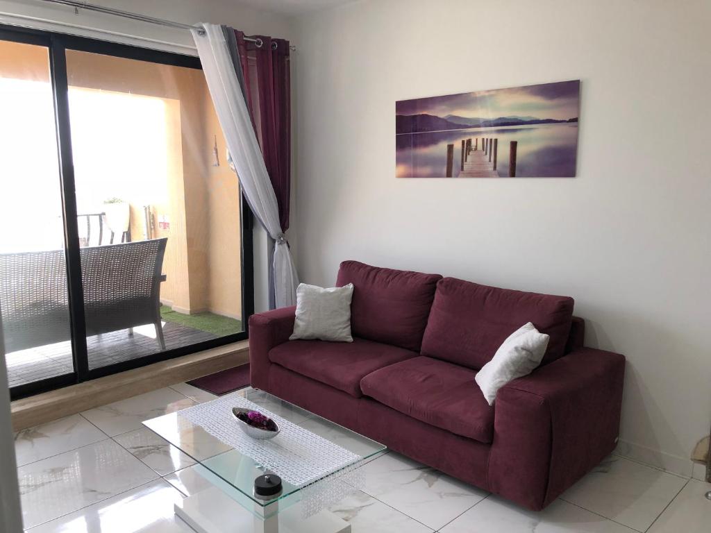 Posezení v ubytování Marsascala Sea View Apartment & Penthouse