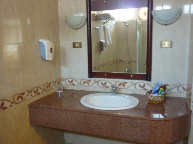 Koupelna v ubytování Philae Hotel Aswan